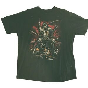 Warlord design by Brand 7.62 Design Black T-Shirt 2XL